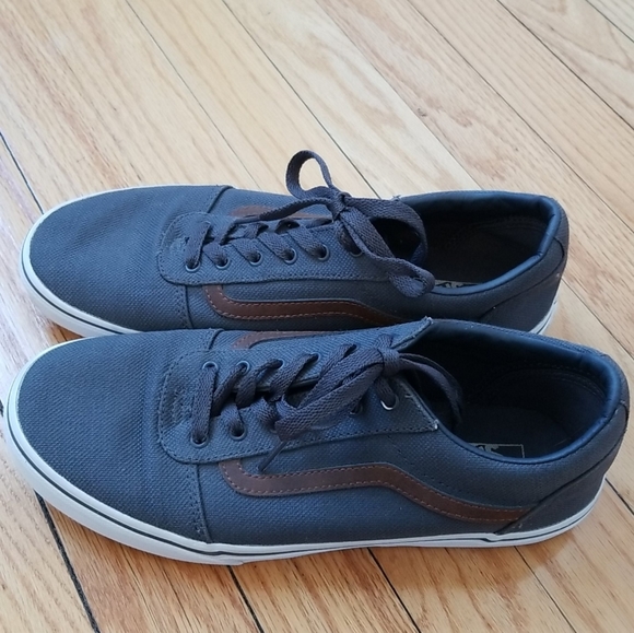 Dark Gray Vans, Size W8 - Picture 5 of 6